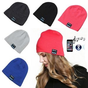 Wireless Bluetooth 4.2 Music Beanie Knit Hat & Mic